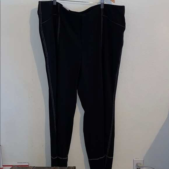 INC Plus Size Slit-Front Pants - Picture 3 of 7